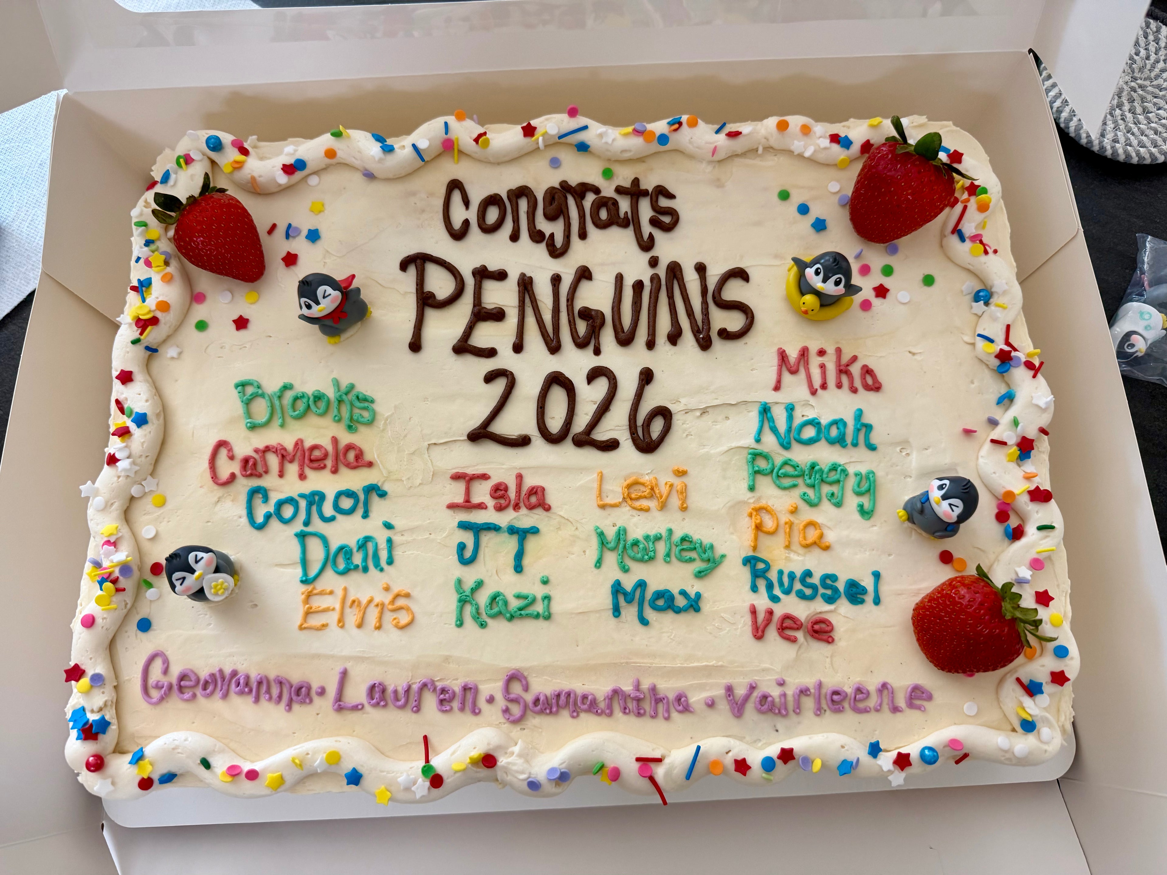 Custom sheet cake